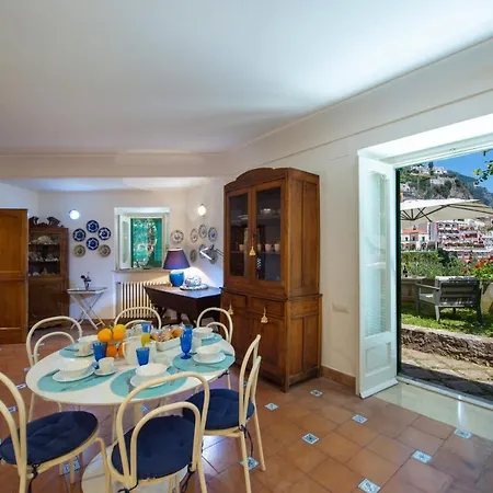 Deli, In Positano, Sea View, Ac וילה