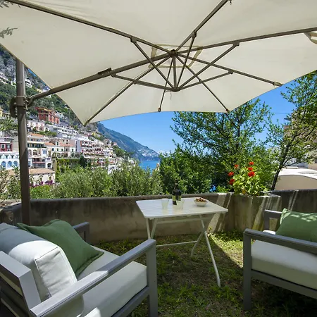 Deli, In Positano, Sea View, Ac וילה