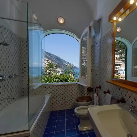 Villa Deli, In Positano, Sea View, Ac
