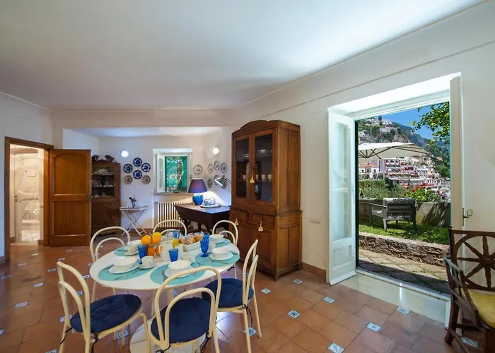 Deli, In Positano, Sea View, Ac Villa